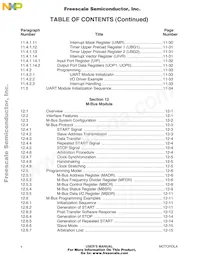 MCF5206CAB25A Datasheet Pagina 15