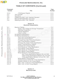 MCF5206CAB25A Datasheet Pagina 18