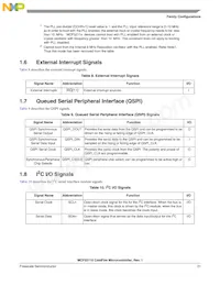 MCF52110CVM80J Datasheet Pagina 21