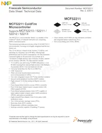 MCF52211CVM80J Datasheet Copertura