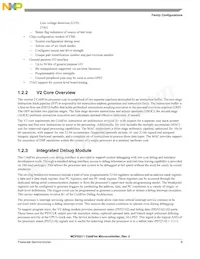 MCF52211CVM80J Datasheet Pagina 8