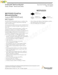 MCF52223CVM66J Datasheet Copertura