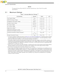 MCF52277CVM160J Datasheet Pagina 16