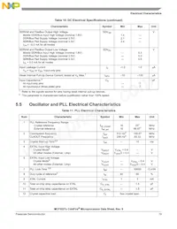 MCF52277CVM160J Datasheet Page 19
