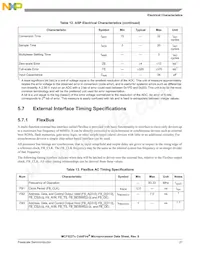 MCF52277CVM160J Datasheet Page 21