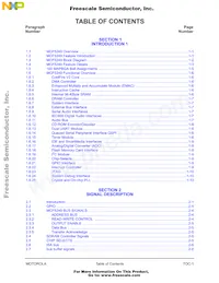 MCF5249CVF140 Datasheet Pagina 3