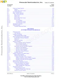 MCF5249CVF140數據表 頁面 7