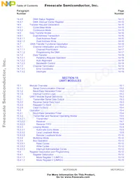 MCF5249CVF140 Datasheet Pagina 10