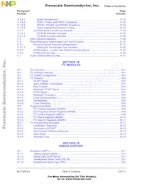 MCF5249CVF140 Datasheet Page 13
