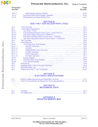 MCF5249CVF140 Datasheet Pagina 15