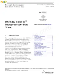 MCF5253VM140J Datasheet Copertura