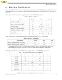 MCF5253VM140J Datasheet Page 11
