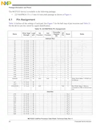 MCF5253VM140J Datenblatt Seite 20