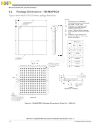 MCF5271CVM150J Datasheet Page 14