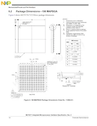 MCF5271CVM150J Datasheet Pagina 14