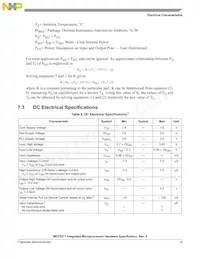 MCF5271CVM150J Datasheet Page 19