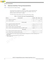 MCF5271CVM150J Datasheet Page 22