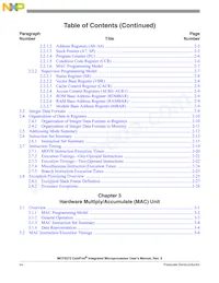 MCF5272VM66J數據表 頁面 14