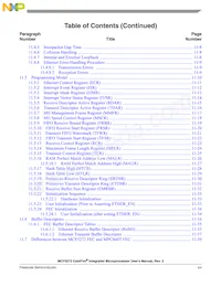 MCF5272VM66J數據表 頁面 19
