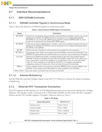 MCF5275LCVM166J Datasheet Page 12