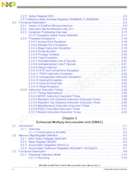MCF5282CVM80J數據表 頁面 6