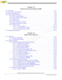 MCF5282CVM80J Datasheet Pagina 12