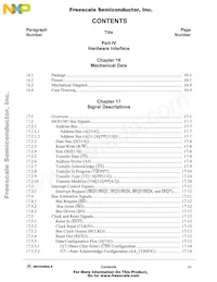 MCF5307CFT66B Datasheet Page 15