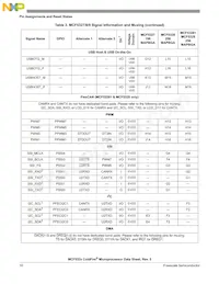 MCF5329CVM240J Datasheet Page 10
