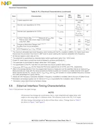 MCF5329CVM240J Datasheet Page 20