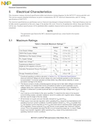 MCF5373LCVM240J Datasheet Pagina 14
