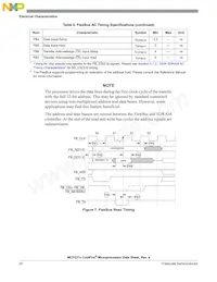 MCF5373LCVM240J Datasheet Pagina 20