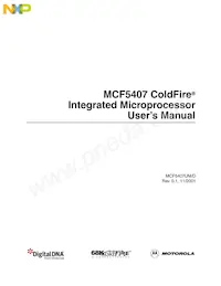 MCF5407FT220 Datasheet Copertura