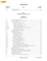 MCF5407FT220數據表 頁面 6