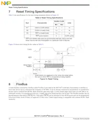 MCF5473VR200 Datasheet Page 12