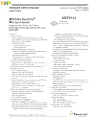 MCF5483CZP166 封面