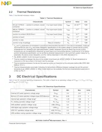 MCF5483CZP166 Datenblatt Seite 5