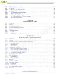 MCHC908JW32FAE Datasheet Page 13