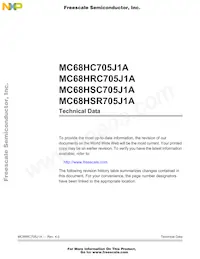 MCHRC705J1ACDWE Datasheet Page 3