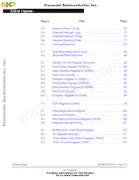 MCHRC705J1ACDWE Datasheet Page 16