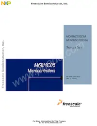 MCHSC705C8ACPE Datasheet Cover