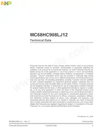 MCL908LJ12CFUE Datasheet Page 3