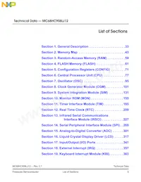 MCL908LJ12CFUE Datasheet Page 5