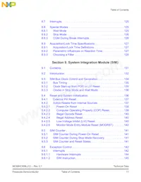 MCL908LJ12CFUE Datenblatt Seite 11