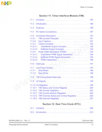 MCL908LJ12CFUE Datenblatt Seite 13