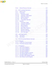 MCL908LJ12CFUE Datenblatt Seite 15