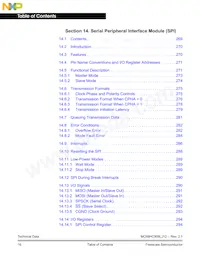 MCL908LJ12CFUE Datenblatt Seite 16