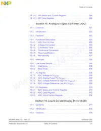 MCL908LJ12CFUE Datenblatt Seite 17