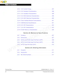 MCL908LJ12CFUE Datasheet Page 22