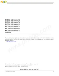 MCL908QY4DWE Datasheet Page 3