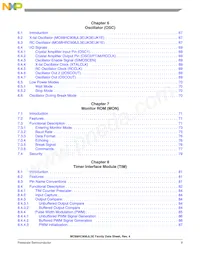 MCR908JK3ECPE Datasheet Page 9